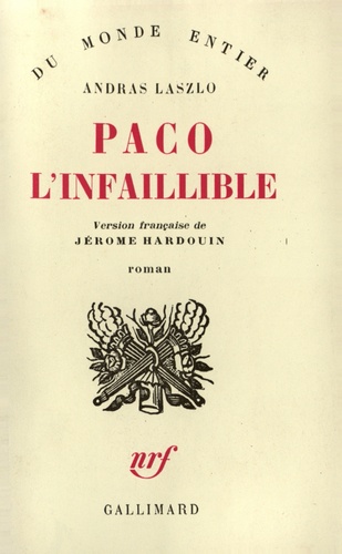 PACO L'INFAILLIBLE de A Laszlo - Grand Format - Livre - Decitre