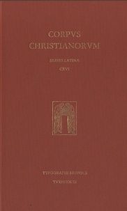 A. Maya Sanchez - Corpus Christianorum Series Latina CXVI - Vitas Sanctorum Patrum Emeretensium.