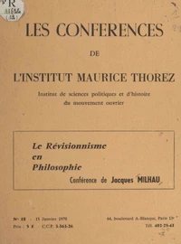 Lénine devant le révisionnisme en philosophie
