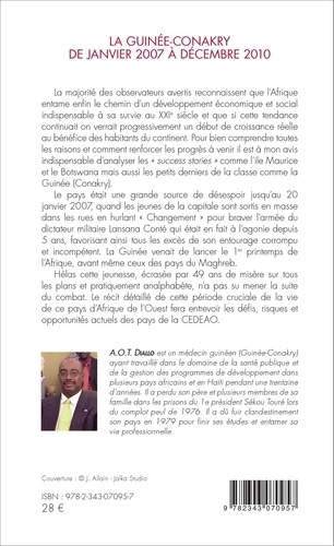 La Guinée-Conakry de janvier 2007 à décembre 2010. Chronique et réflexions sur une transition militaire ratée