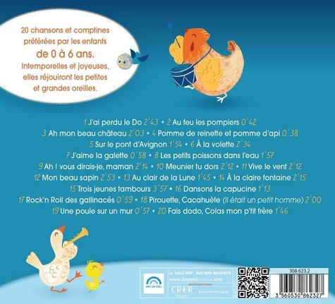 20 chansons et comptines pour les petits, vol.1