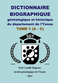 2024 Dictionnaire de l'Yonne Dugenne 1