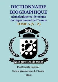 2024 - Dictionnaire de l'Yonne Dugenne 5