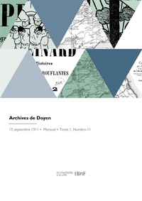  Collectif - Archives de Doyen.