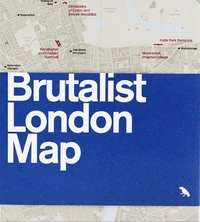 Brutalist london map