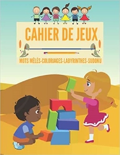 CAHIER DE JEUX Mots M l s Coloriages De Publishing Independent 