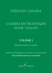 Cahiers de technique. Volume I