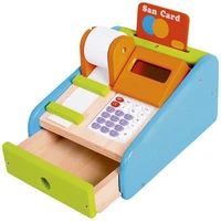 Caisse enregistreuse en bois