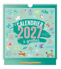 Calendrier à gratter 2027