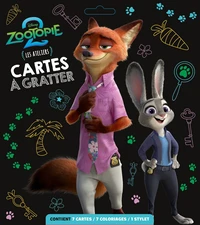 Carte à gratter Disney Zootopie 2