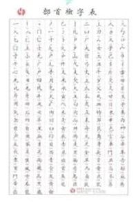 Carte des 214 cles (plastifiee)