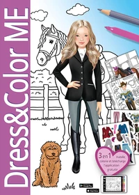 Chevaux et cavaliers dress & color me
