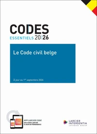 Code essentiel - Le Code civil belge - À jour au 1er septembre 2026