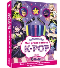 Coffret KPop (feutres et toppers)