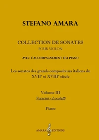 Collection de sonates. Volume 3 (Deux volumes)