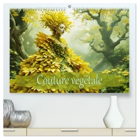 Couture végétale (Calendrier mural haut de gamme 2027 DIN A2 vertical), CALVENDO calendrier mensuel