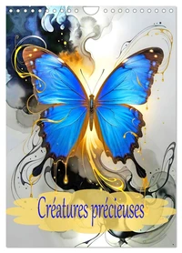 Créatures précieuses (Calendrier mural 2027 DIN A4 horizontal), CALVENDO calendrier mensuel