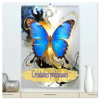 Créatures précieuses (Calendrier mural haut de gamme 2027 DIN A2 horizontal), CALVENDO calendrier mensuel