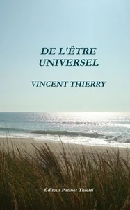 DE L'ÊTRE UNIVERSEL