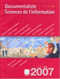 Documentaliste sciences de l'information vol. 44 n. 3 juin 2007