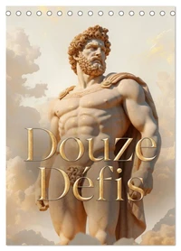 Douze défis (Calendrier de bureau 2027 DIN A5 horizontal), CALVENDO calendrier mensuel