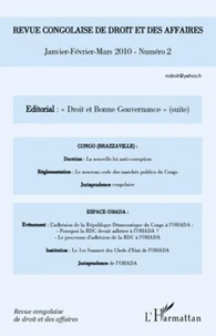 Droit et bonne gouvernance
