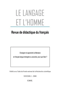 Enseigner et apprendre la littérature en français langue étrangère ou seconde, pour quoi faire ?