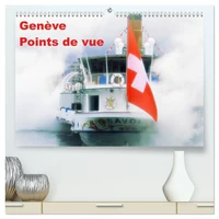 Genève Points de vue (Calendrier mural haut de gamme 2027 DIN A2 vertical), CALVENDO calendrier mensuel