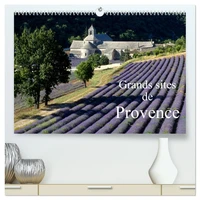 Grands sites de Provence (Calendrier mural haut de gamme 2027 DIN A2 vertical), CALVENDO calendrier mensuel