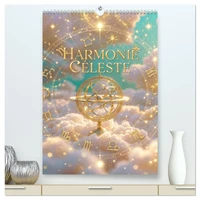 Harmonie céleste (Calendrier mural haut de gamme 2027 DIN A2 horizontal), CALVENDO calendrier mensuel