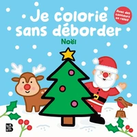 Je colorie sans déborder - Noël
