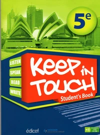 Keep in touch 5eme stuent's book senegal