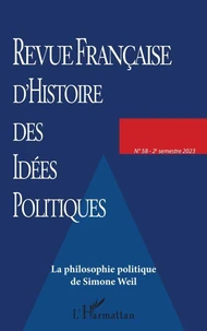 La philosophie politique de Simone Weil