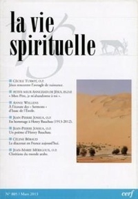  Cerf - La vie spirituelle N° 805 : .