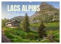 Lacs alpins des Dolomites (Calendrier mural 2027 DIN A2 vertical), CALVENDO calendrier mensuel