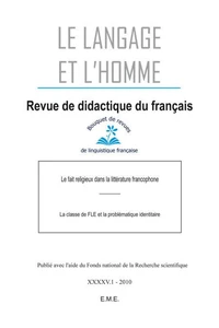 Le Fait religieux dans la littérature francophone