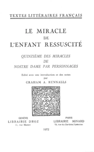 Le Miracle de l'Enfant ressuscité