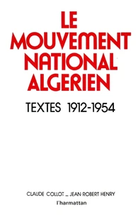 Le mouvement national algérien