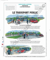  Deyrolle pour l'avenir - Le transport public - Poster 50x60.