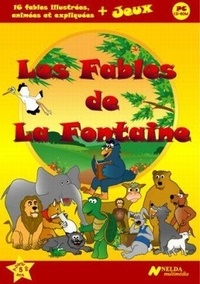 Nelda Multimedia - Les fables de La Fontaine : 16 fables illustrées, animées et expliquées + jeux.