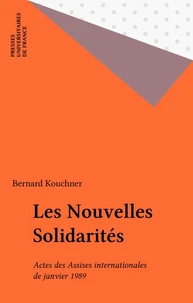 Les nouvelles solidarités