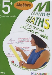 M comme Maths Algèbre 5e