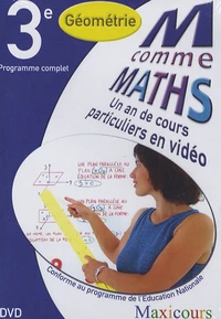 M comme Maths Géométrie 3e
