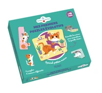 Mes premiers puzzles évolutifs - La famille chat (4 puzzles)