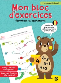 Mon bloc d'exercices - Nombres et opérations