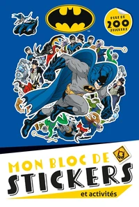 Mon bloc de stickers et activités Batman