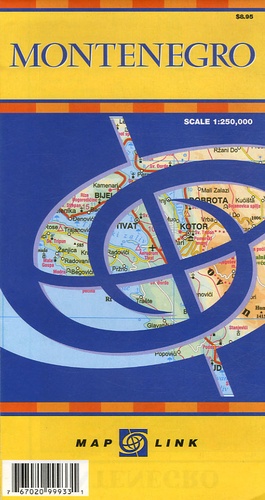  Map Link - Montenegro - 1/250 000.
