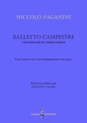 Stefano Amara - N. Paganini - Balletto Campestre.