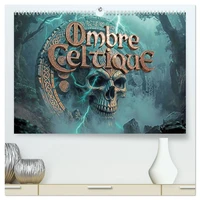 Ombre Celtique (Calendrier mural haut de gamme 2027 DIN A2 vertical), CALVENDO calendrier mensuel