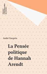 Pensée politique de Hannah Arendt